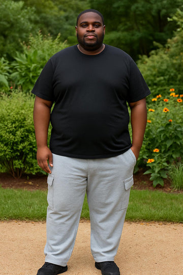 Big & Tall Fleece Cargo Lounge Pants