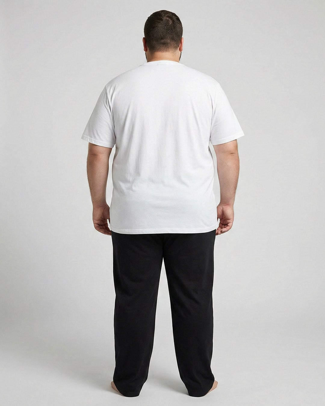 Big & Tall Classic Crewneck T-Shirt- White
