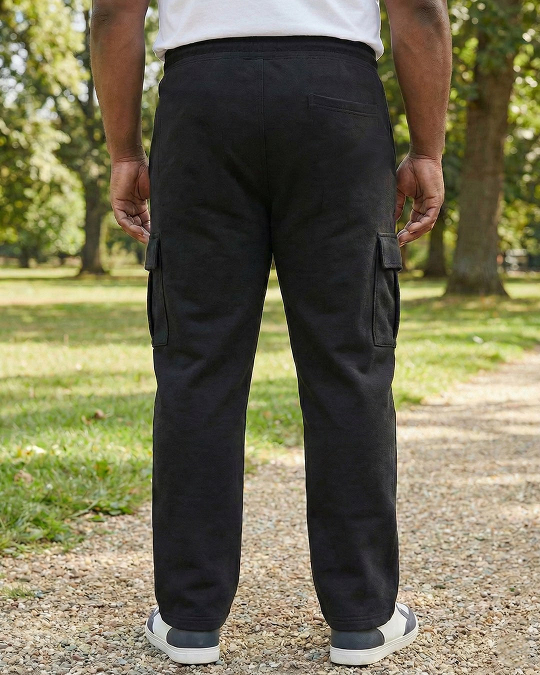 Big & Tall Fleece Cargo Lounge Pants